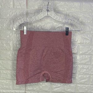 5/$25 Vital Seamless Shorts (Small- Pink Marl)